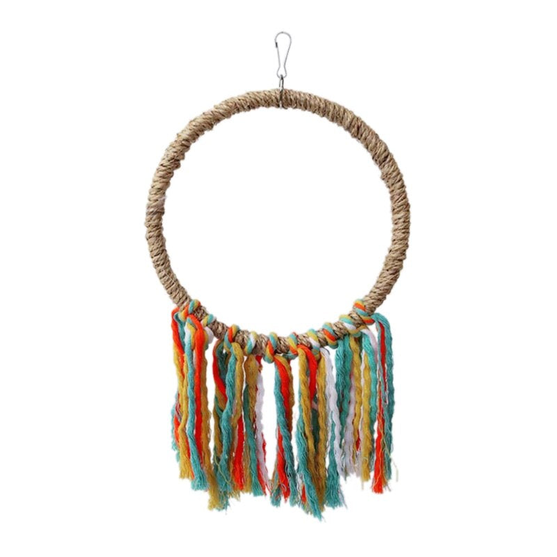 Pet Bird Toy Rope Circle Parrot Toys