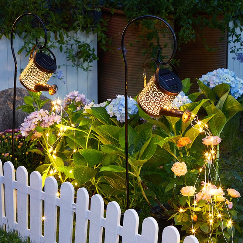 49% OFF- Solar Waterfall Lights