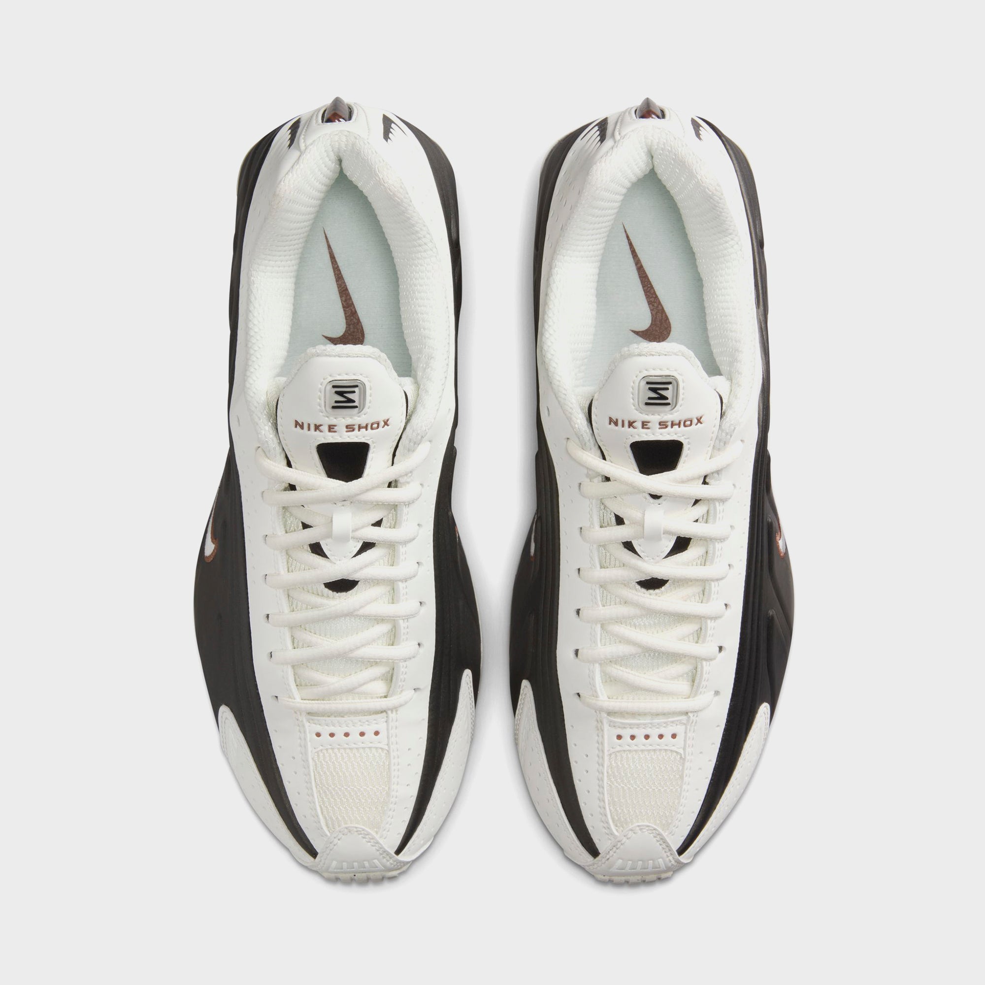 Nike WMNS Shox R4  - Sail / Black / Fauna Brown / Sail