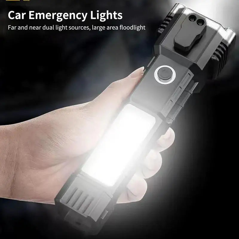 Car Safety Hammer Flashlight