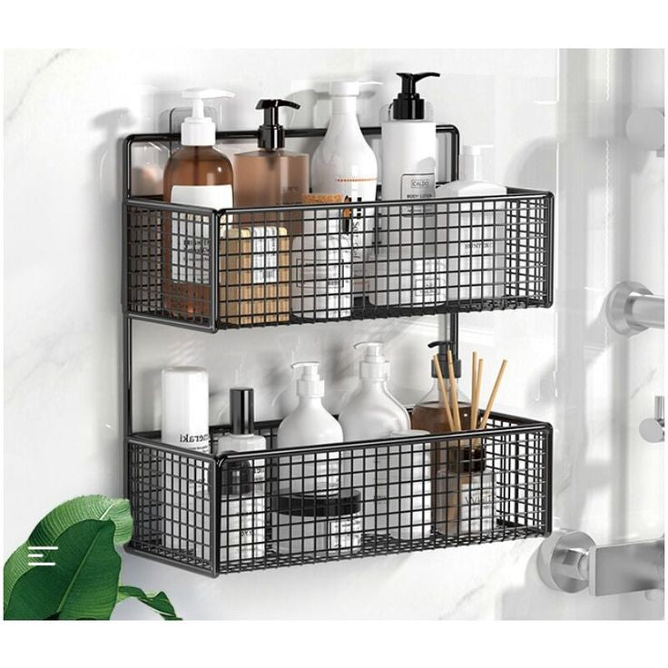 2X LAYERS METAL STORAGE RACK