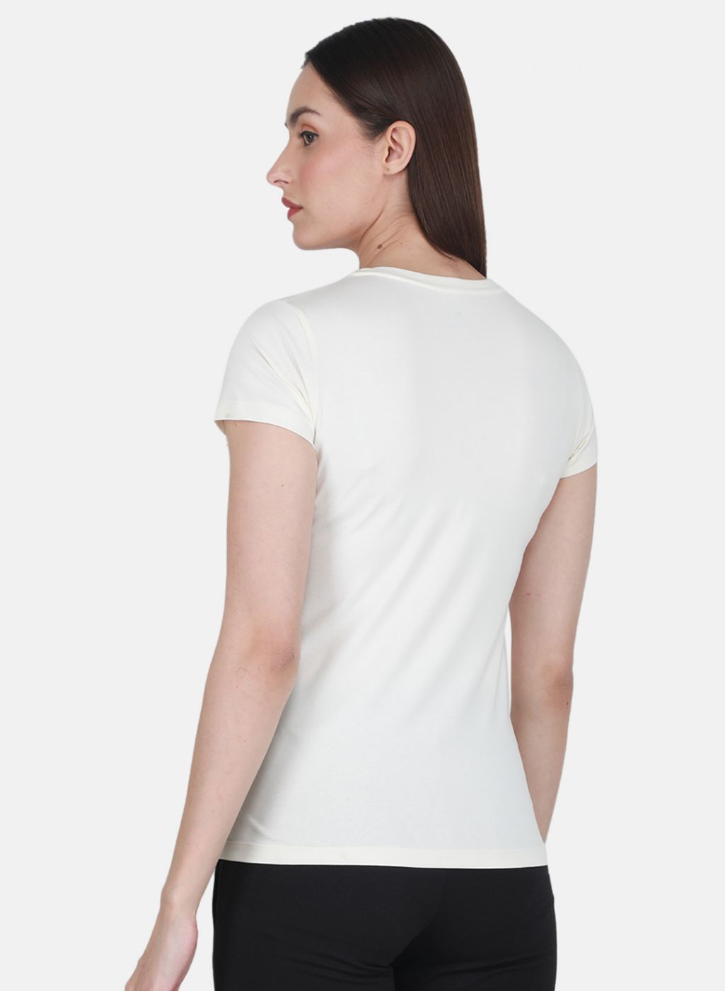 Rock-it Women Off White Solid Top