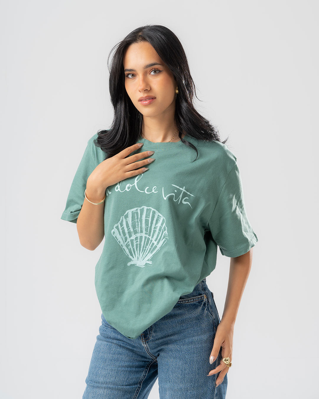 Printed Short Sleeve Women's T-shirt