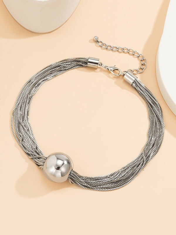 Stylish Statement Geometric Necklace