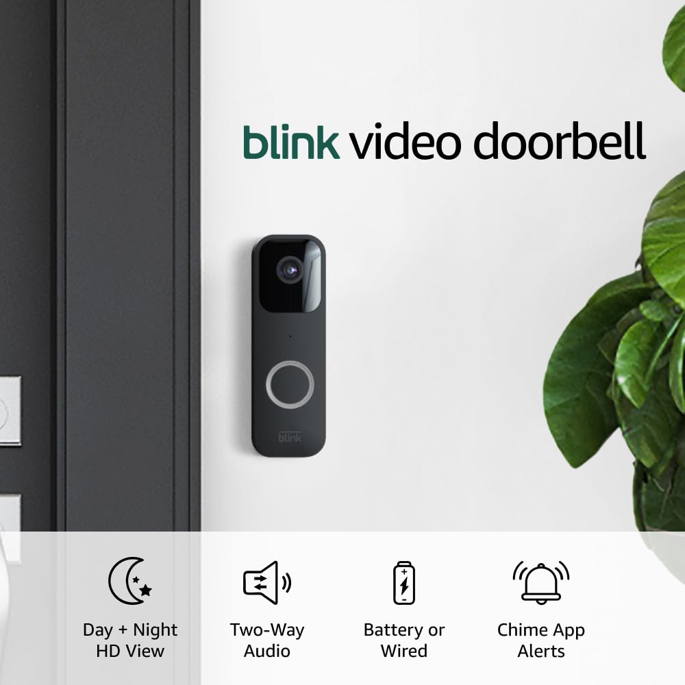 Black Friday Limited Offer🖤Buy One Get One Free🎁Blink Video Doorbell🛎️🛎️