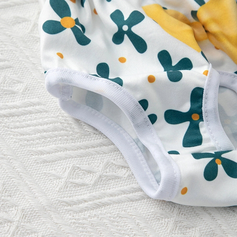 Cute Polyester Heart Shape Flower Bow Knot Pet Clothing