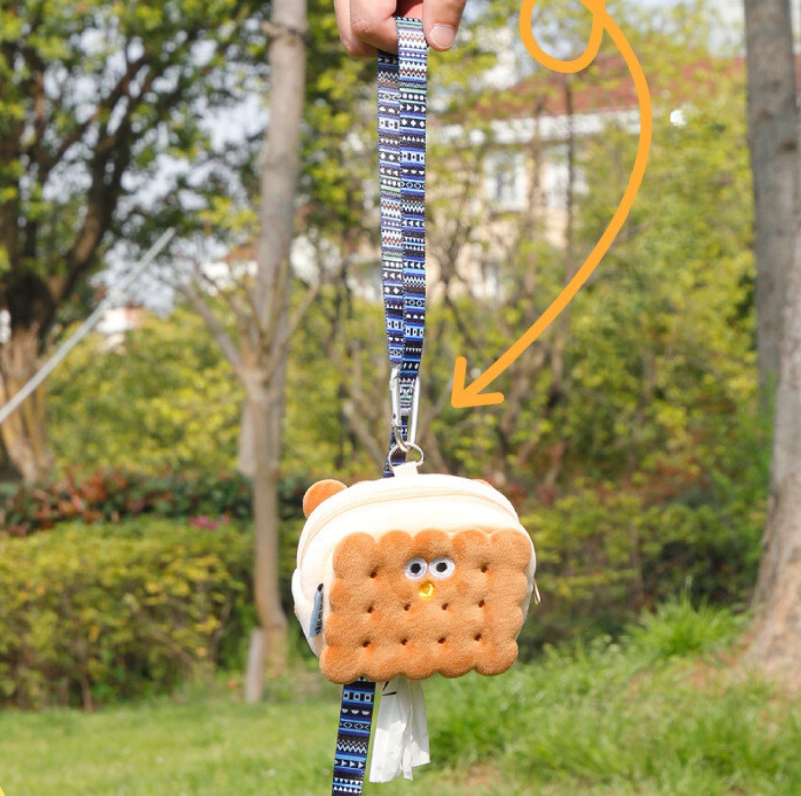 PurLab Biscuit-Shaped Pet Waste Bag Holder
