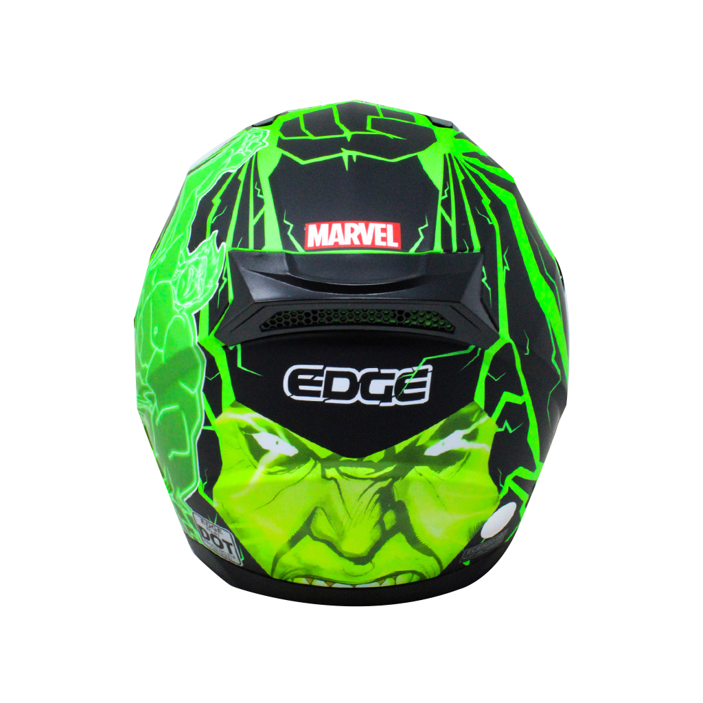 Casco Edge Integral Marvel Hulk