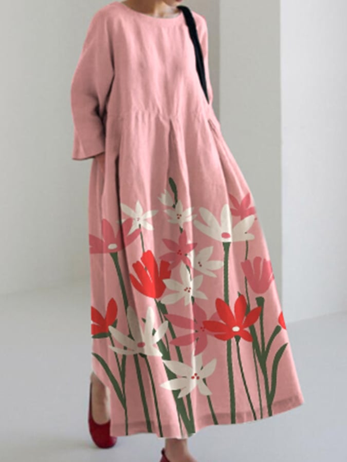 Elegant Casual Loose  Dress