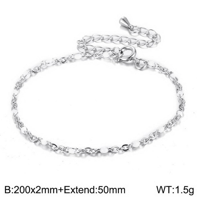 Fashion Geometric 304 Stainless Steel Plating Necklace