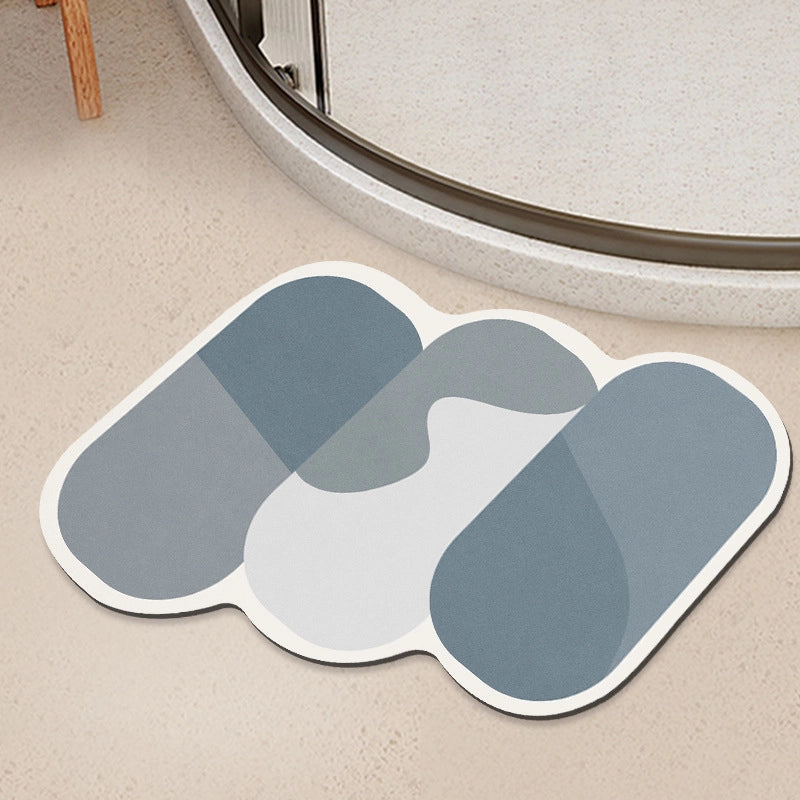 Cute Geometric Diatom Ooze Carpet Bathing