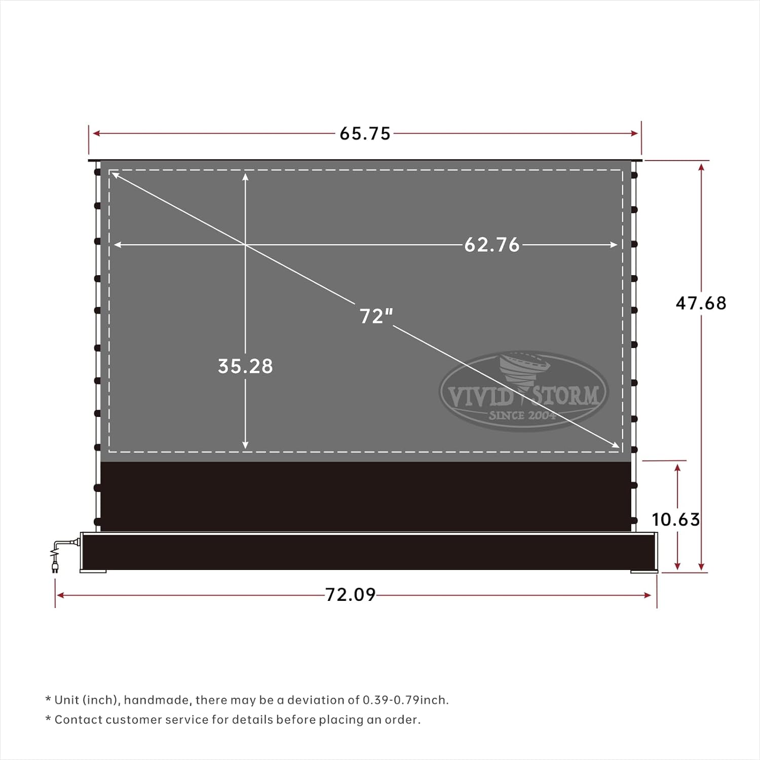 Projector Screen S PRO 120 inch