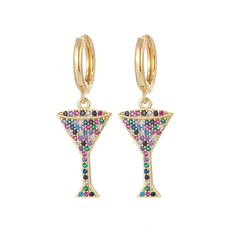 Copper Plating Geometric Zircon