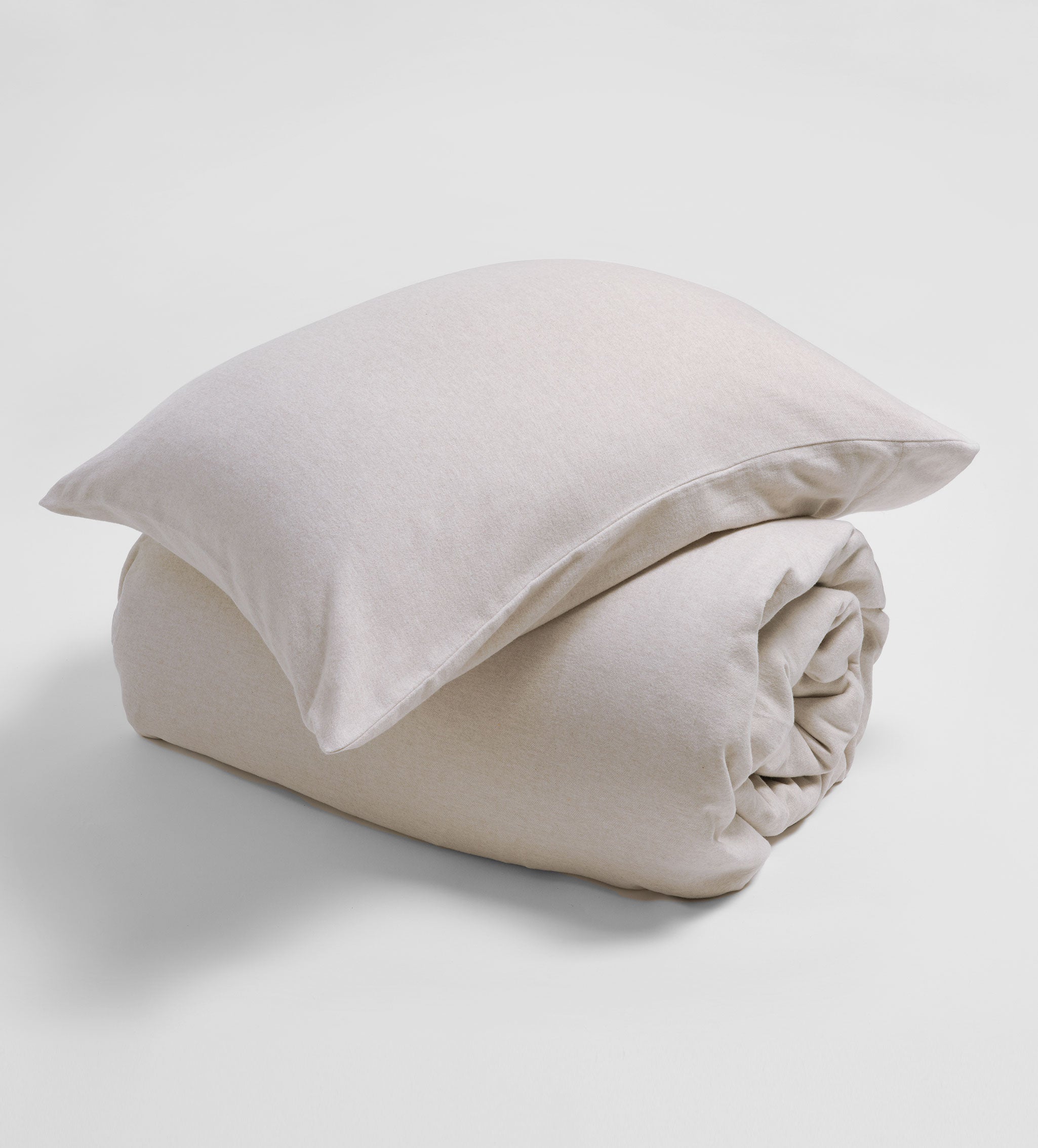 Natural Henry Brushed 100% Cotton Pillowcase