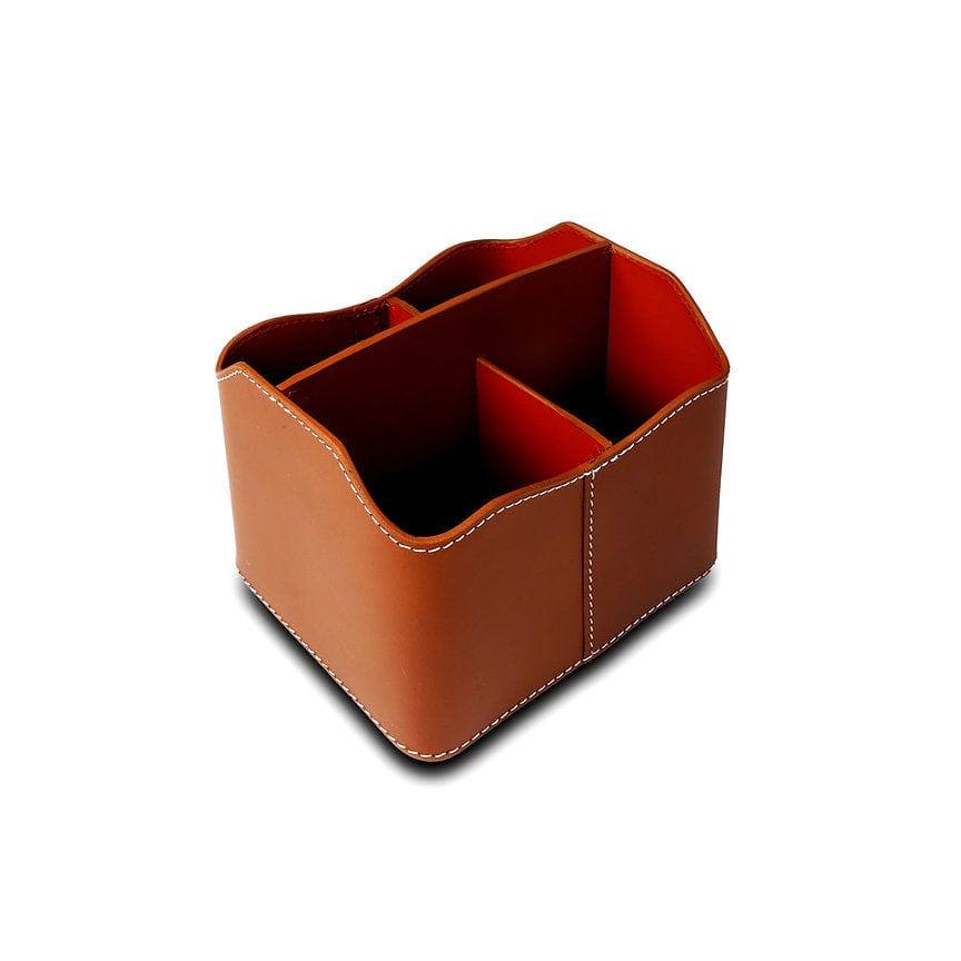 Modella Desk Caddy - Cognac