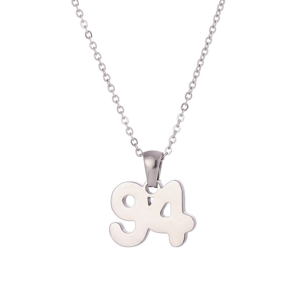 Fashion Quadrilateral Geometric Stainless Steel 18K Gold Plated Necklaces