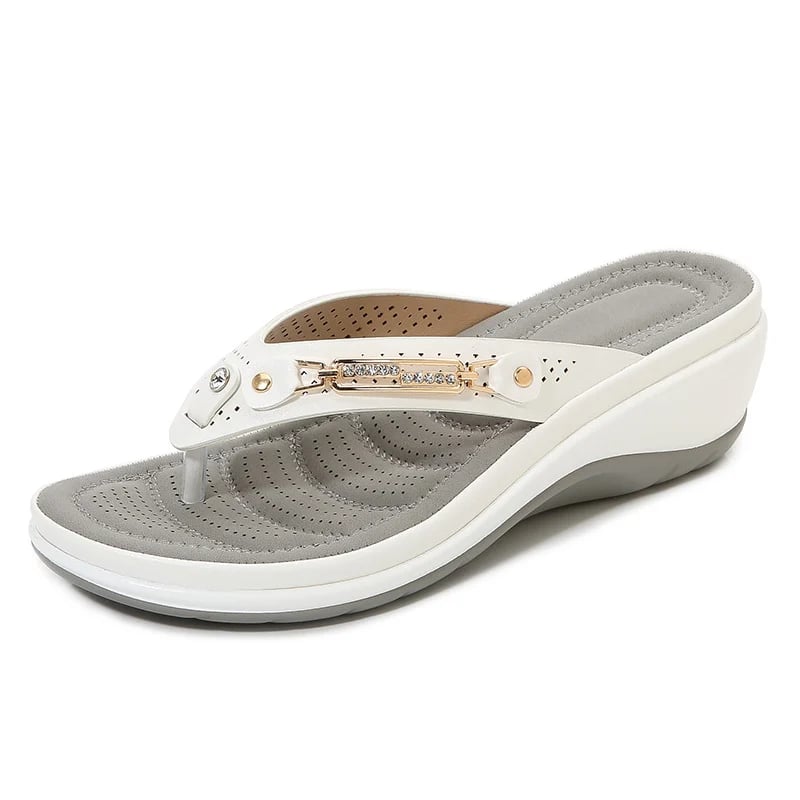 47% OFF Women's Arch Support Soft Cushion Flip Flops Thong Sandals Slippers