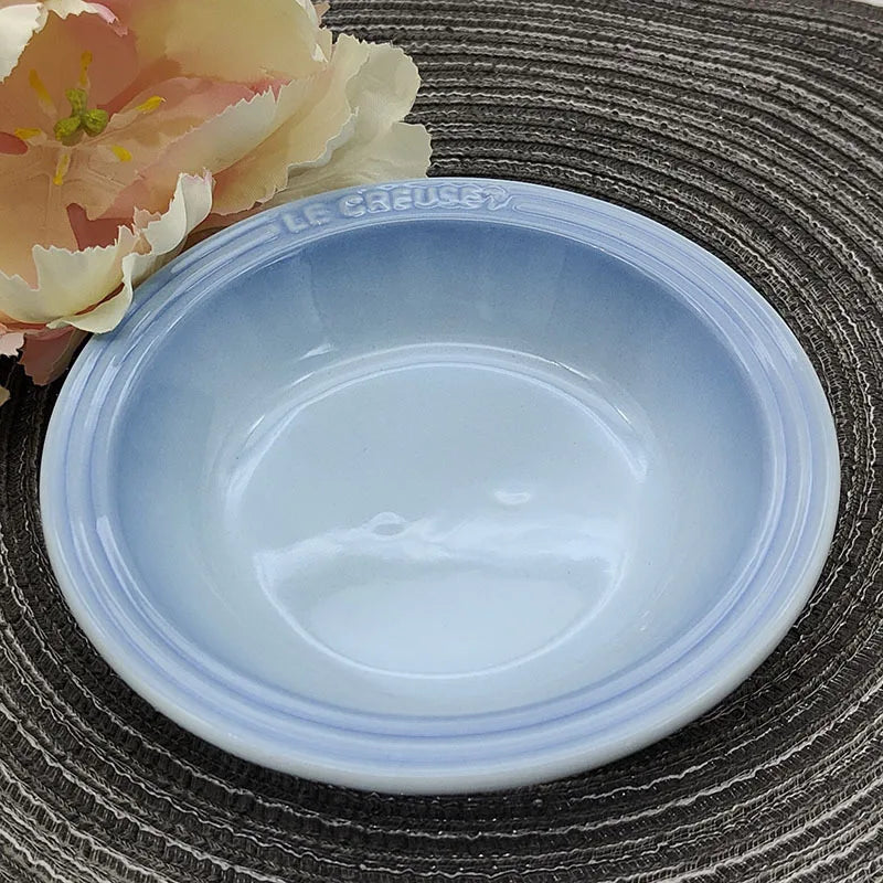 Color ceramic 6-inch pre meal tray. cat tray. dog tray. cervical spine protection. anti blackening chin. drinking water tray