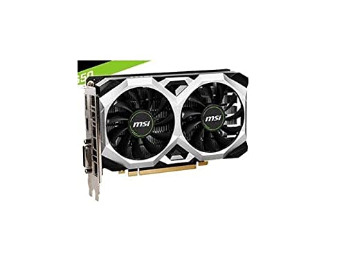 MSI - Tarjeta gráfica - Gaming GeForce GTX GTX 1650 D6 Ventus XS OCV1 128 bits HDMI/DP/DVI 4 GB GDRR6 HDCP Compatible con DirectX 12 VR Ready OC