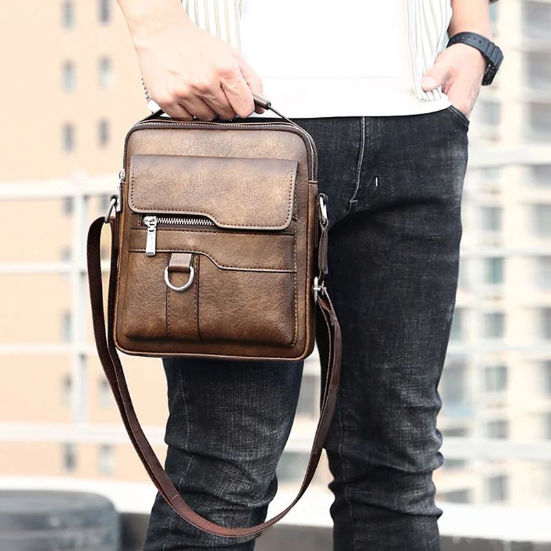 Men's Portable Messenger Bag