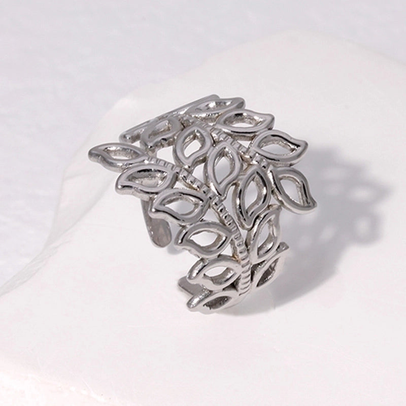304 Stainless Steel 18K Gold Plated Stainless Steel Rings