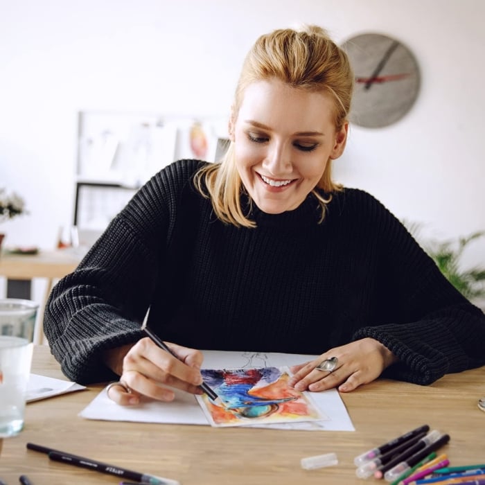 Watercolor Real Brush Pen Sets