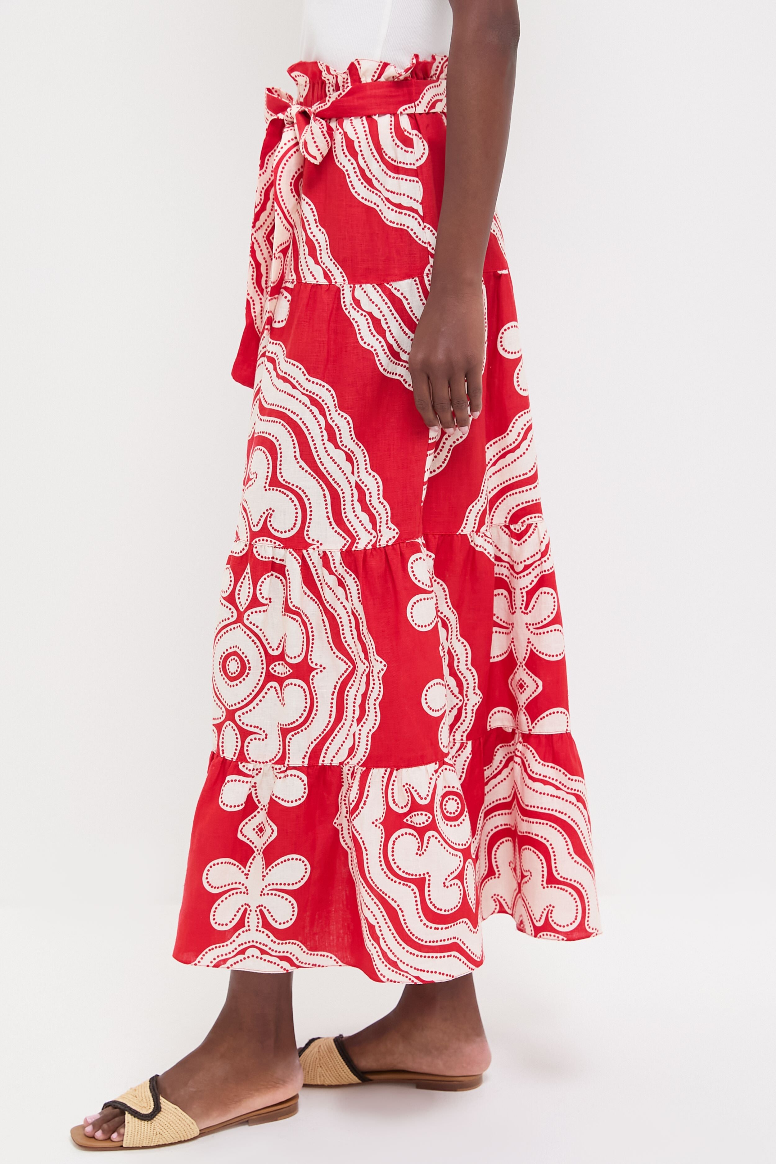 Nike Red Sanaa Skirt
