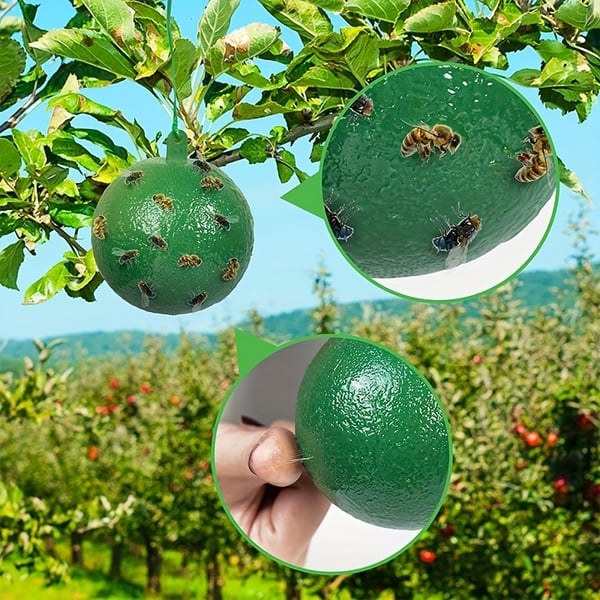 🎁Buy 1 Get 1 Free (2Pcs)🎁 Hanging Environmental Fruit Fly Traps Sticky Traps