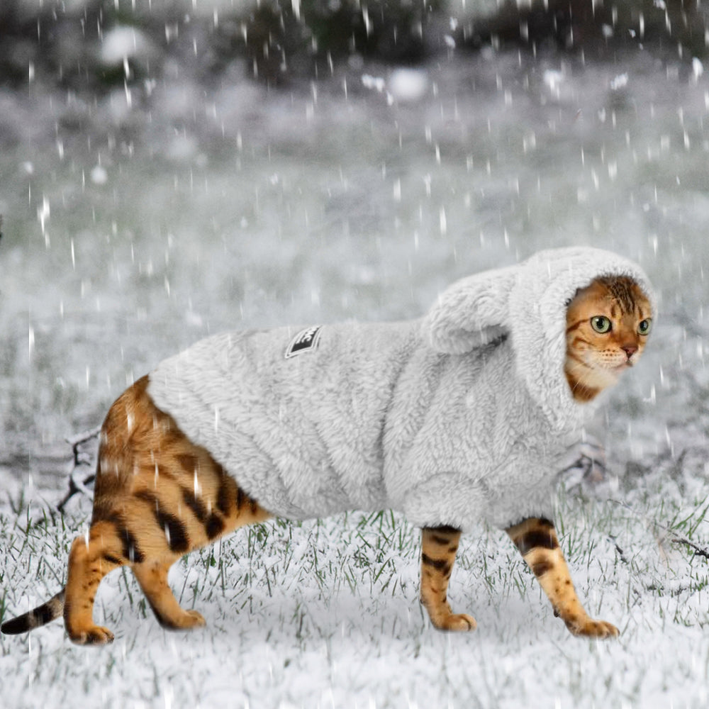 Warm Cat Clothes Winter Pet Puppy Kitten Coat