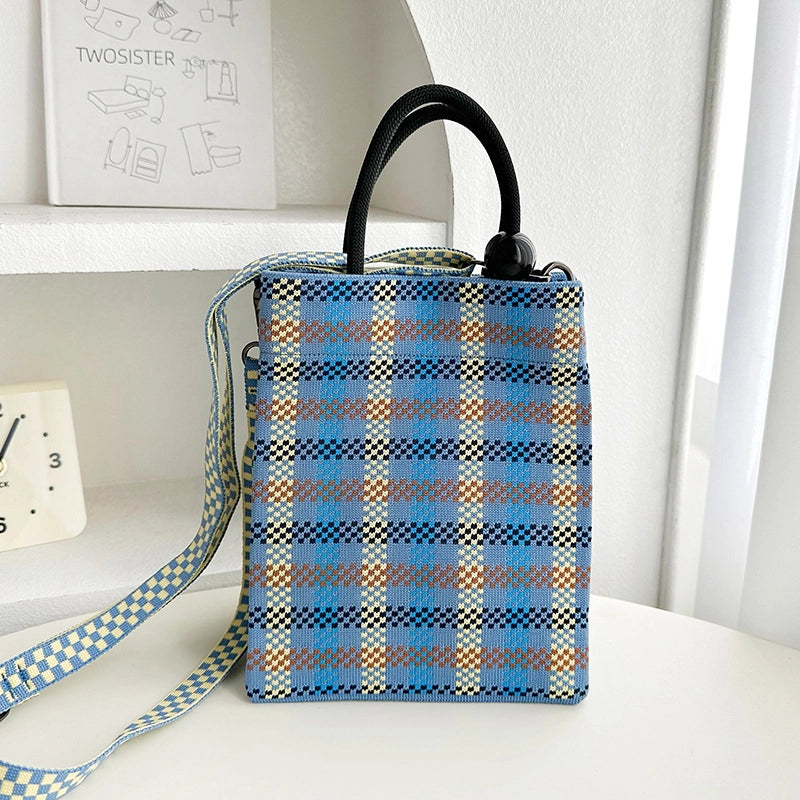 Women's Medium Polyester Butterfly Streetwear Square Magnetic Buckle Handbag