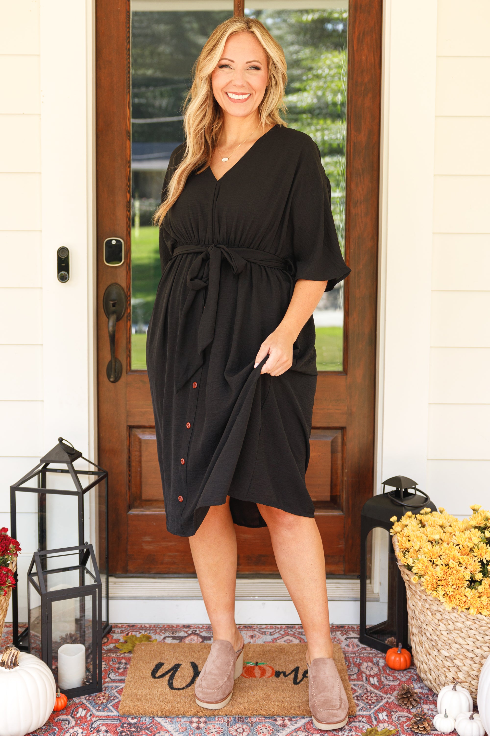 Hopelessly Yours Dress. Black