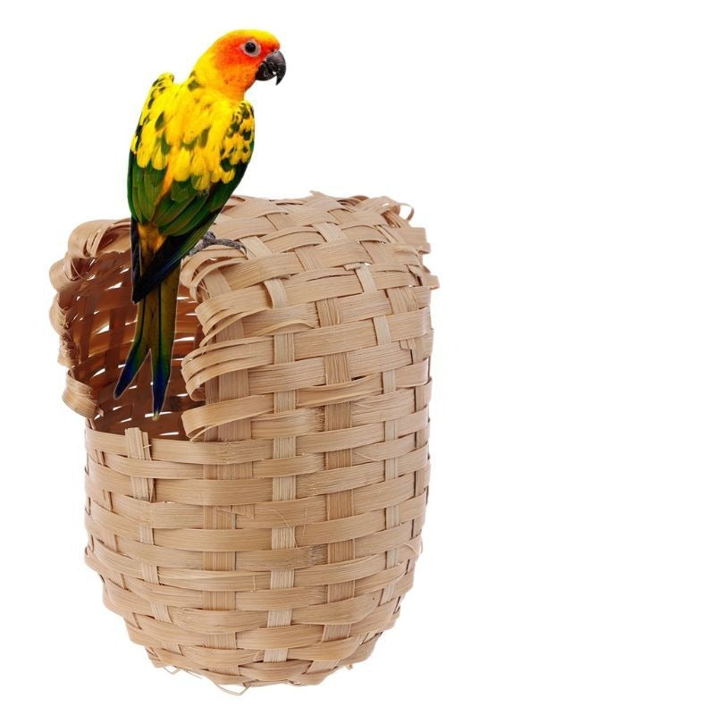 Hand Made Natural Bamboo Bird House