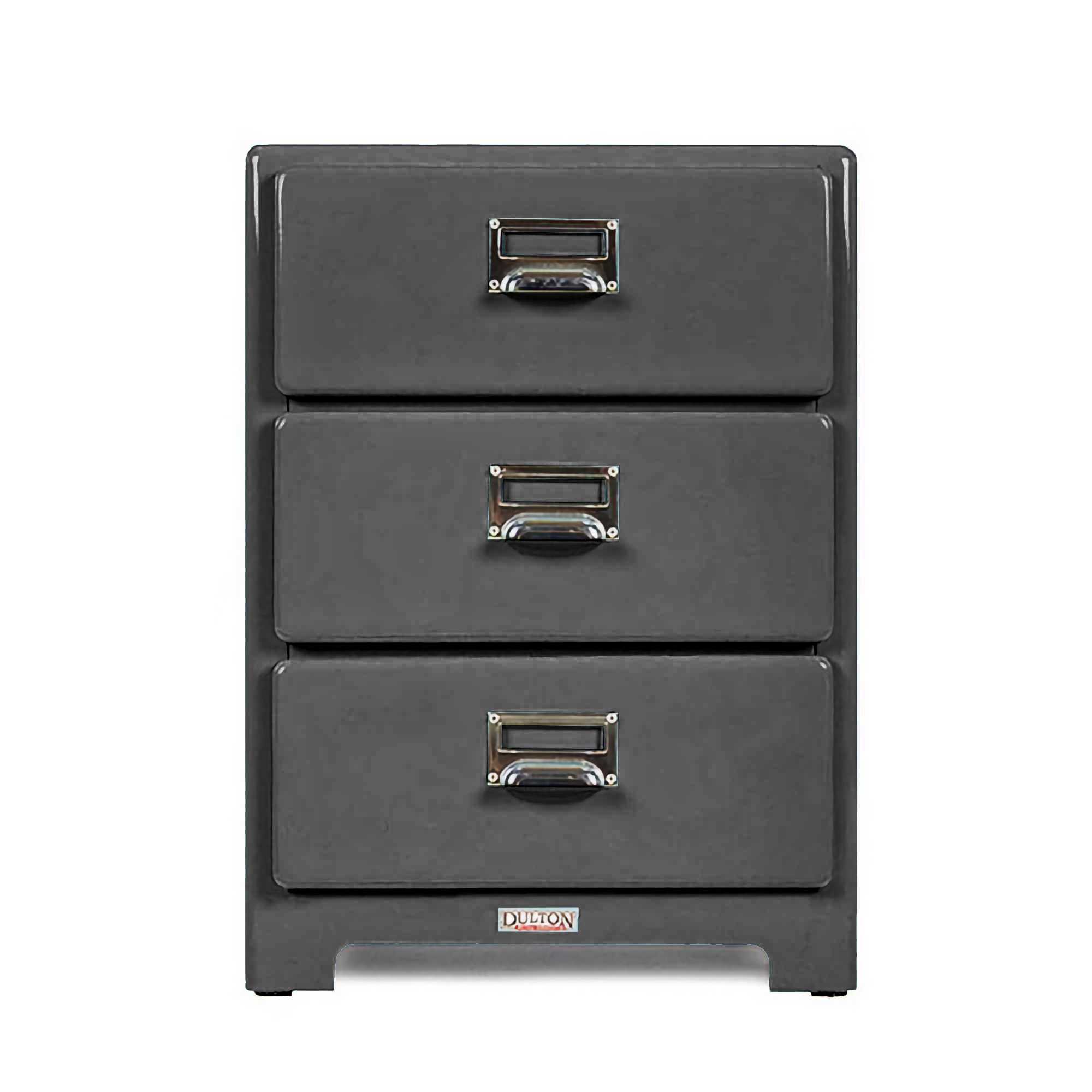 Dulton 3 Drawers Chest. Raw