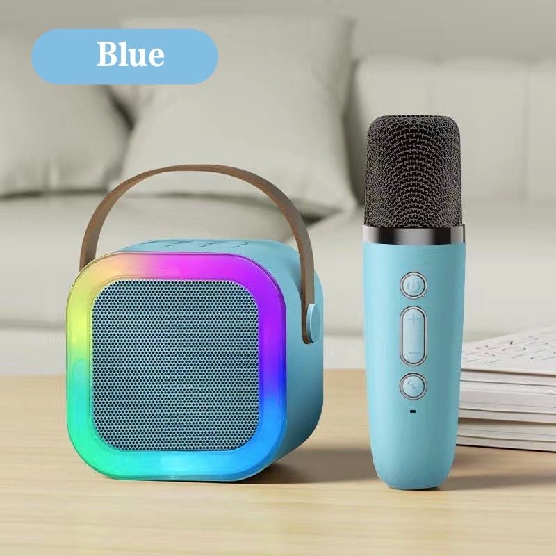 🎵Mini Karaoke Machine for Kids with Wireless Microphones