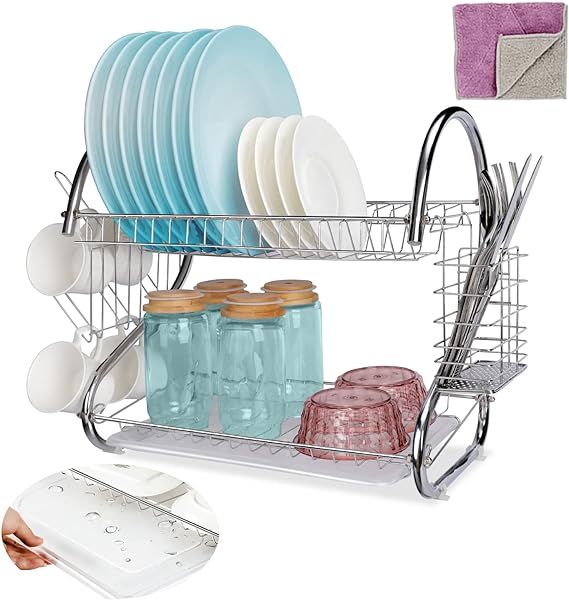 SS Crockery Dish Rack. Kitchen Rack Steel