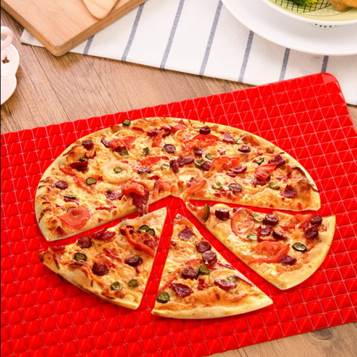 🍕🍕High Temperature Resistant Silicone Oven Mat Baking🥧🥧