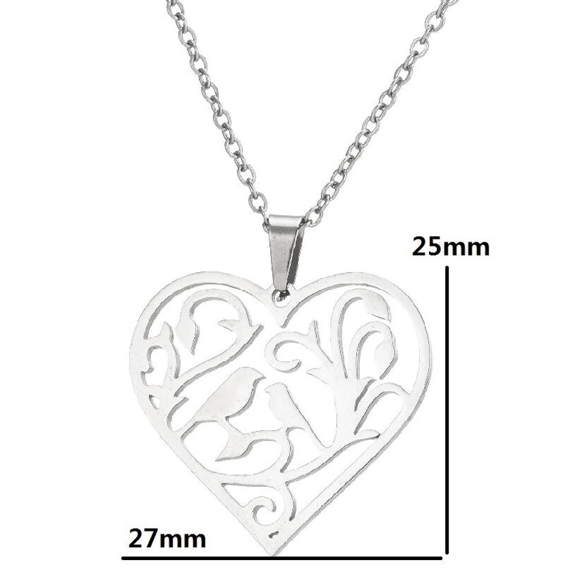 Fashion Geometric 201 Stainless Steel 18K Gold Plated Plating Stainless Steel Necklaces