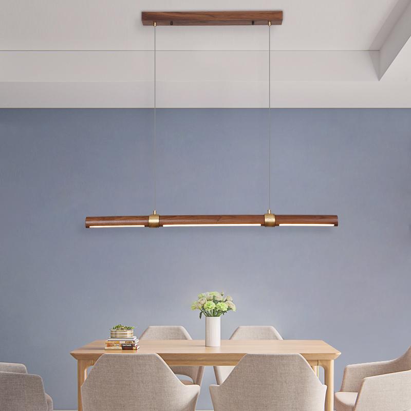 Halden | Wooden Finish Pendant Light