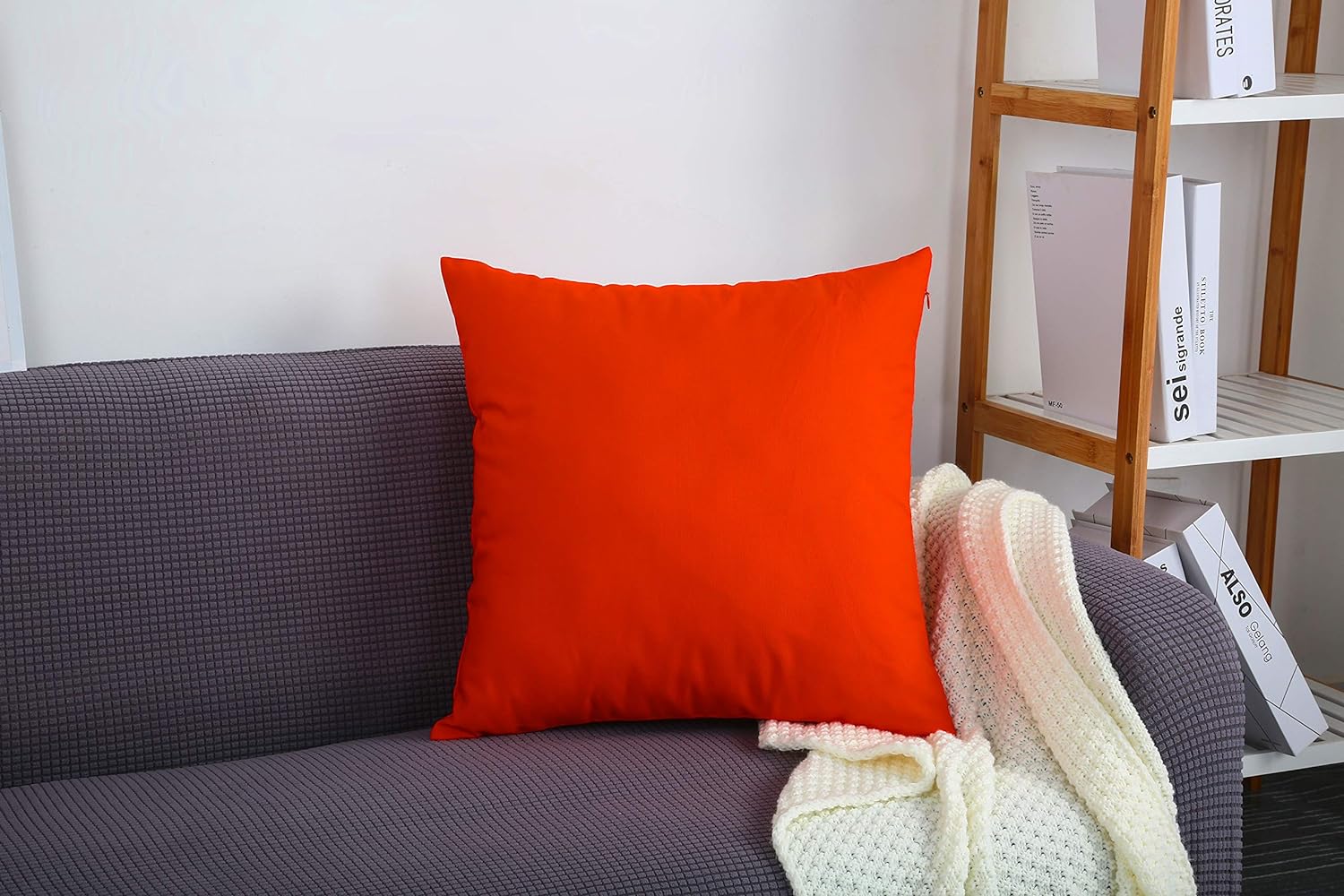 Red-Cushion Covers Pack of Two