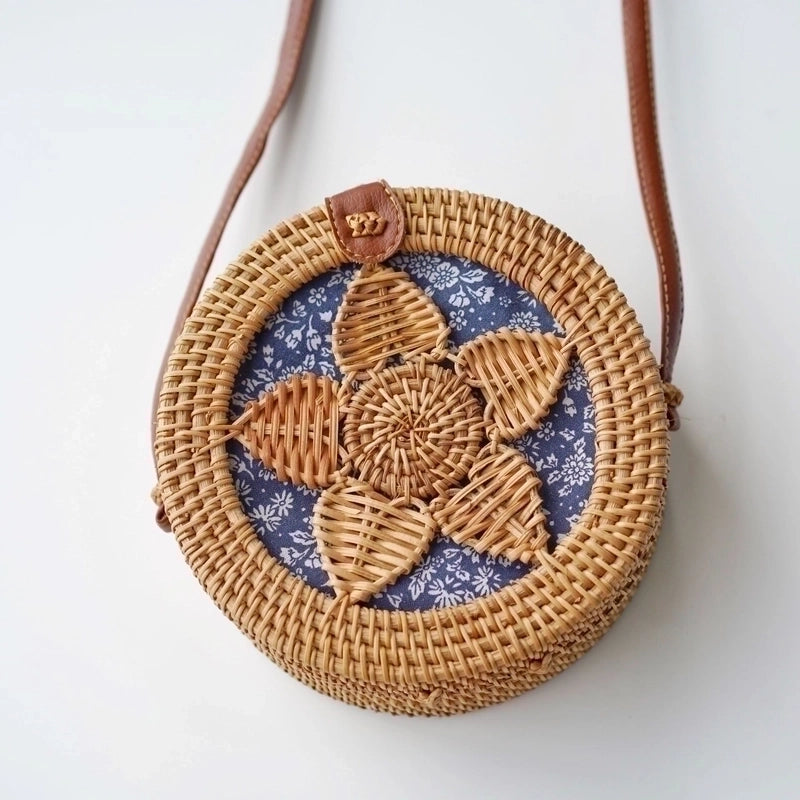 Women's All Seasons Straw Ethnic Style Straw Bag