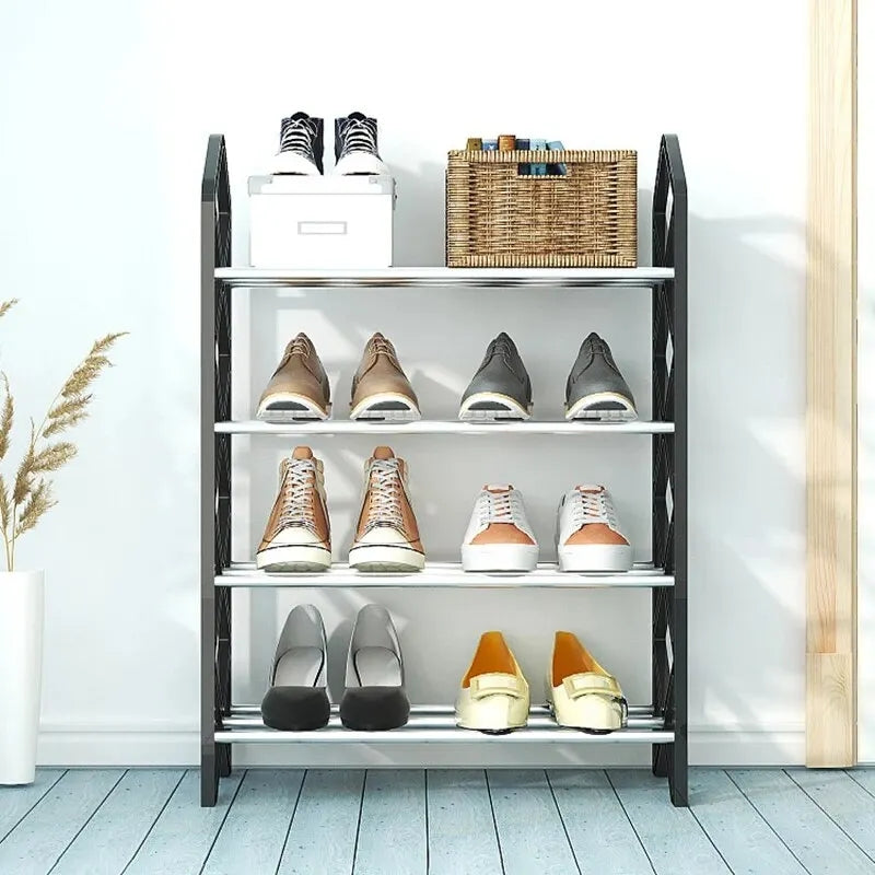 4X LAYERS DIAMOC CUT SHOE RACK