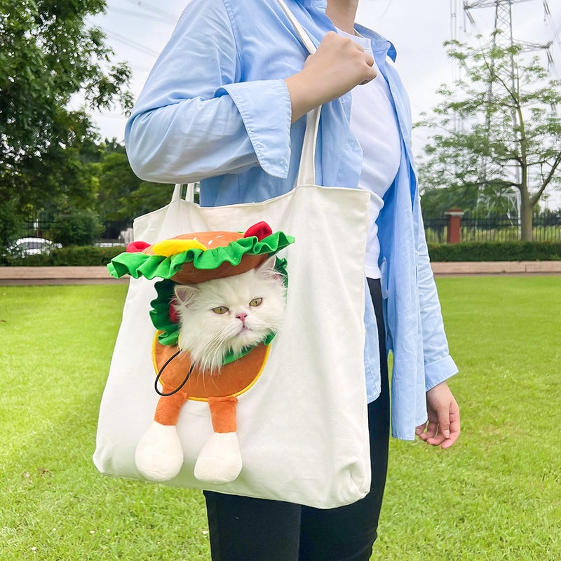Cute Polyester Rabbit Dinosaur Pets Backpack