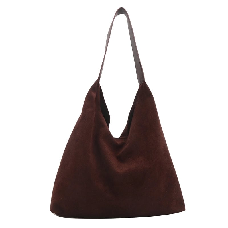 Women's Pu Leather Solid Color Streetwear Zipper Shoulder Bag