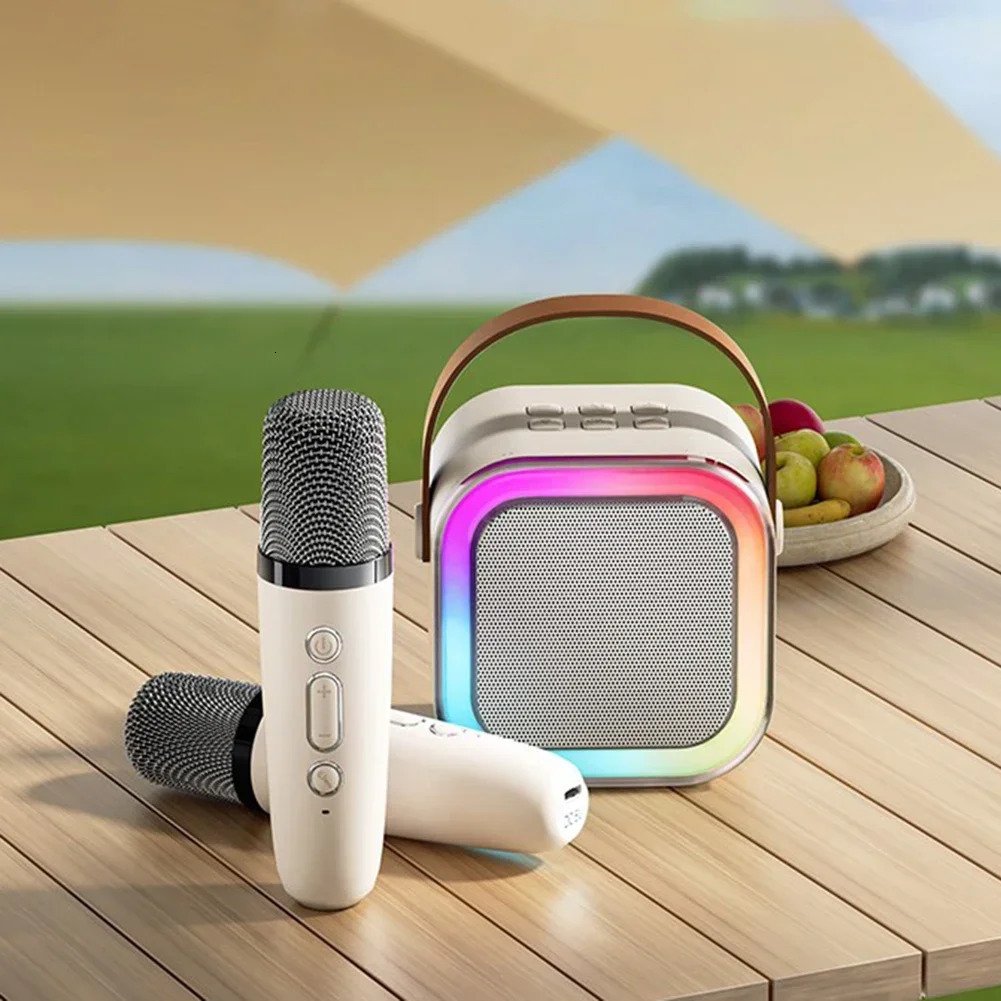 🎵Mini Karaoke Machine for Kids with Wireless Microphones