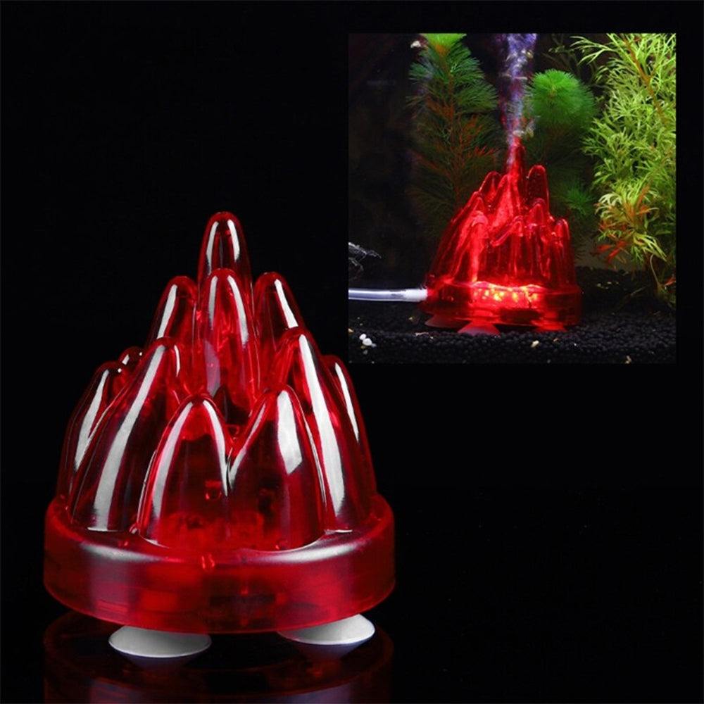 Volcano Shape Decorative Lights For Aquarium