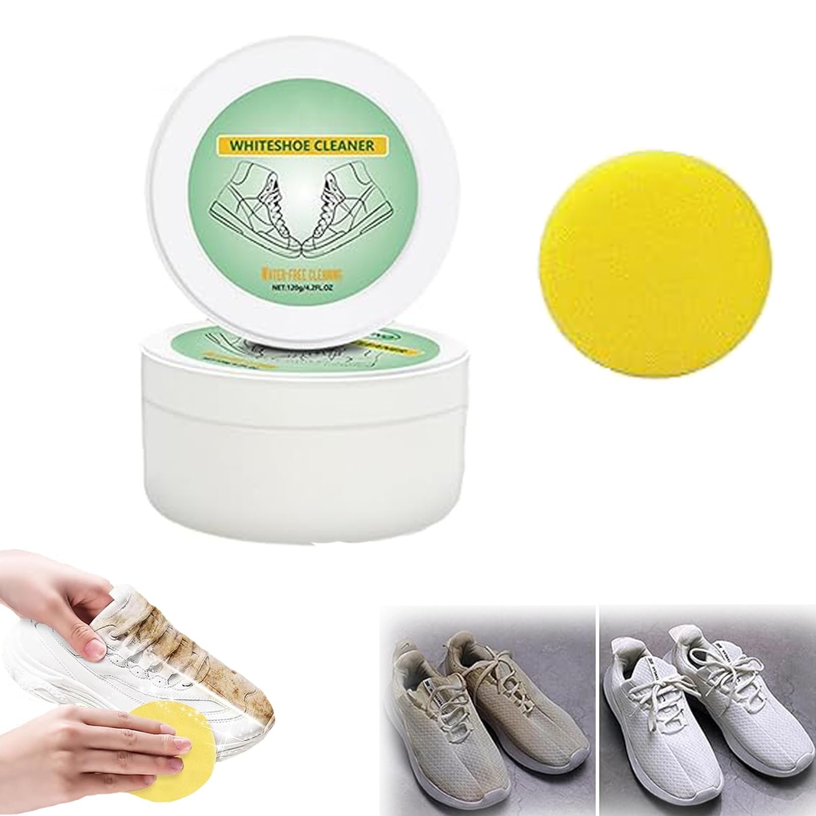 120g Rozino White Shoe Cleaner