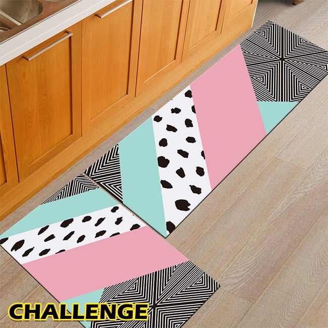 【Buy One Get One Free】Kitchen Printed Non-Slip Carpet