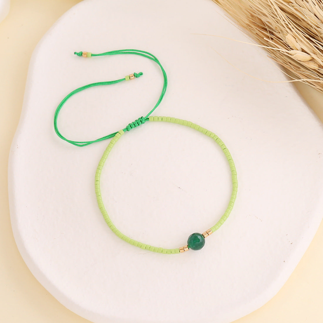 Women  Bohemian Flower Bead Bracelets