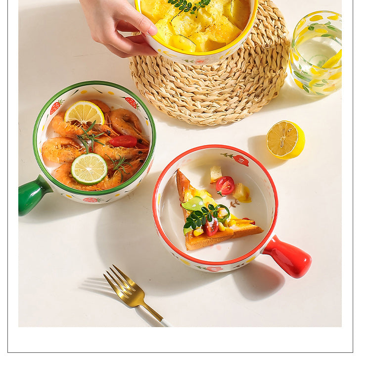 CERAMIC SERVING BOWL