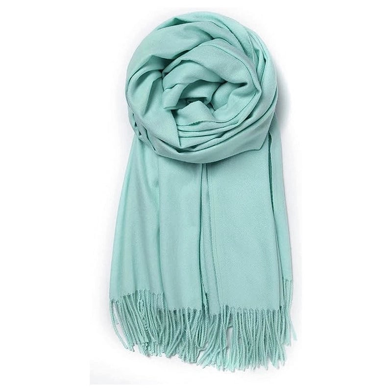 Autumn And Winter New Solid Color Scarf Sweet Wind Imitation Cashmere Scarf Women's Warm Scarf Fashion Shawl